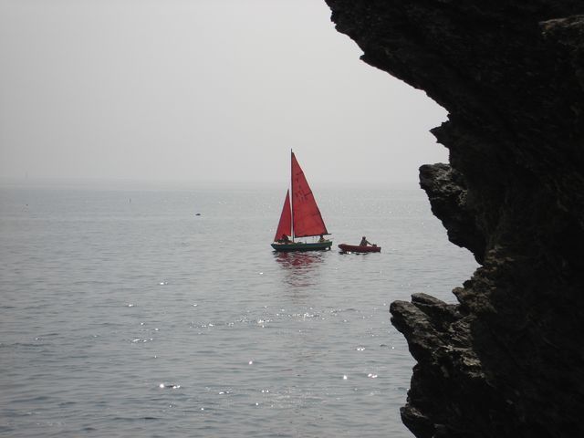 Promenade en Mer devant  Clohars Carnot en bretagne sud