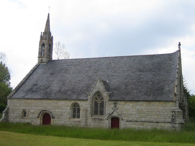 Une des 7 chapelles de Clohars carnoet  bretagne sud
